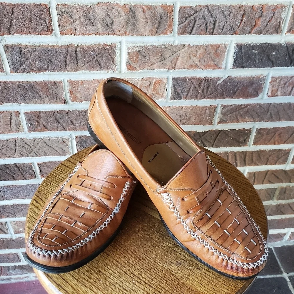 Johnston & Murphy | Shoes | Johnston Murphy Brown Woven 